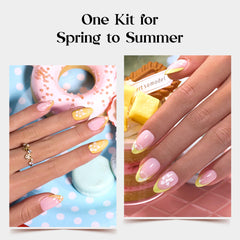 beetles glitter and french detail showing sparkly finish and classic tip elegance
