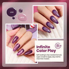 beetles glitter and cat-eye effect with round magnet demonstrating dramatic sparkle
