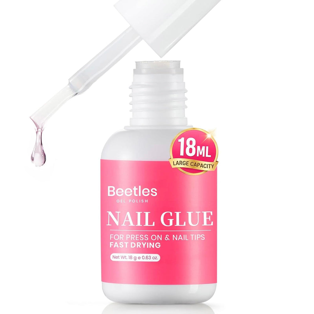 Beetles Gel Polish front bottle showing label and compact size for convenience