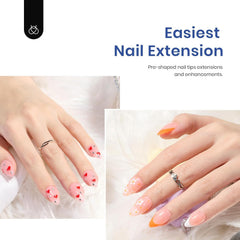 beetles Gel Polish 7.5ml glue gel bottle closeup showing texture and multiuse benefits