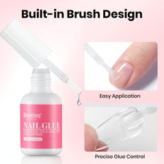 Beetles Gel Polish label close-up highlighting HEMA-free, acid-free formula benefits