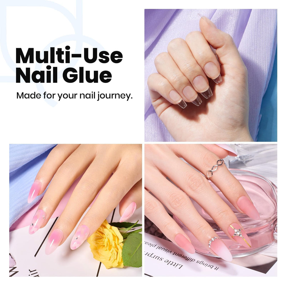 Salon setting with Beetles glue in background illustrating professional-grade performance