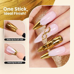 Beetles Gel Polish finished manicure lifestyle photo showing long-lasting shine benefit