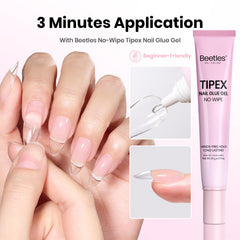 beetles Gel Polish in a salon setting with lamp curing multiple fingers to save application time