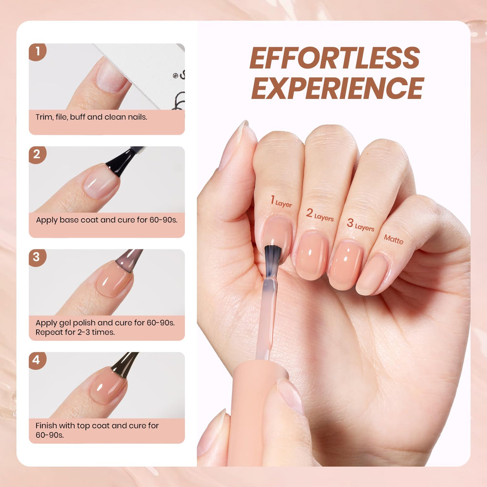 beetles hand applying polish with brush benefit: simple salon-style at-home use