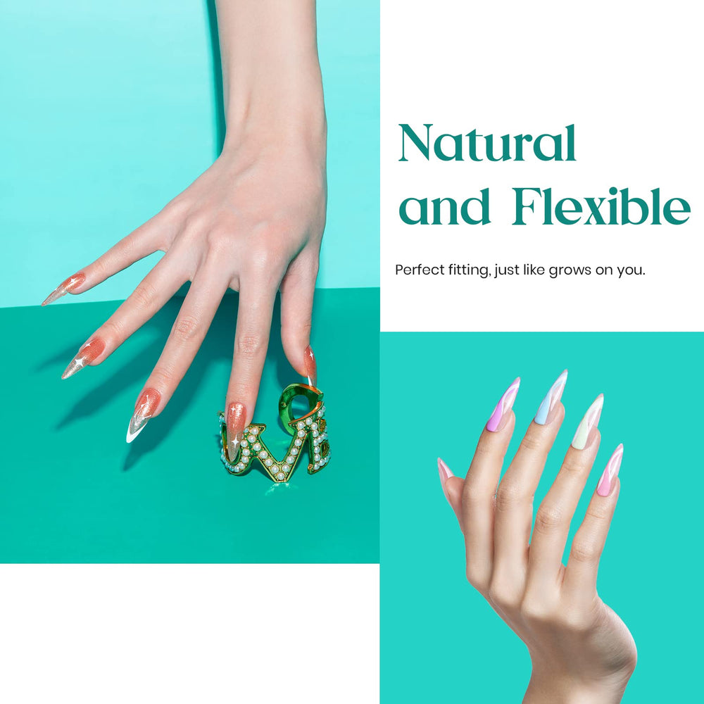 Beetles tips being applied in a salon demonstrating fast professional results