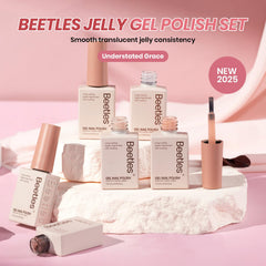 Beetles Gel Polish on salon table with lamp showing professional-style application benefit