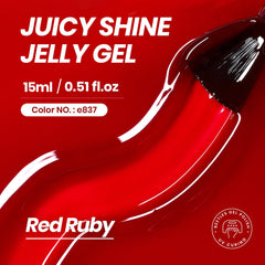 Beetles swatch wheel displaying layered jelly red tones and color choice benefit