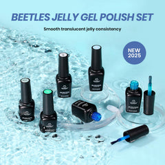 Beetles finished beach-style manicure lifestyle image inspiring summer looks