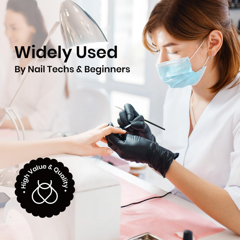 beetles manicure at-home setup showing professional finish benefit