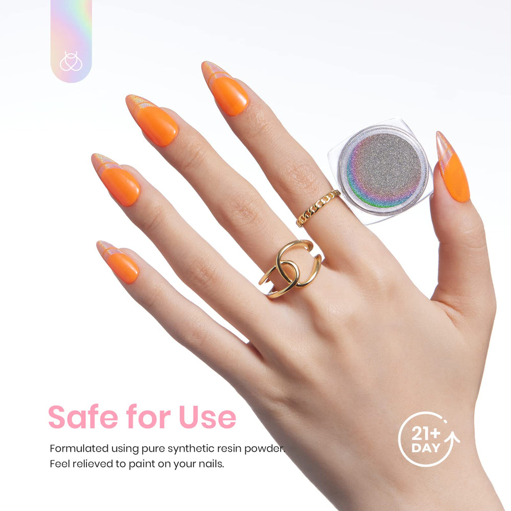 Beetles lifestyle manicure scene showing salon-quality reflective results