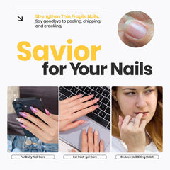 Beetles set in a manicure setting showing salon-quality finish benefit