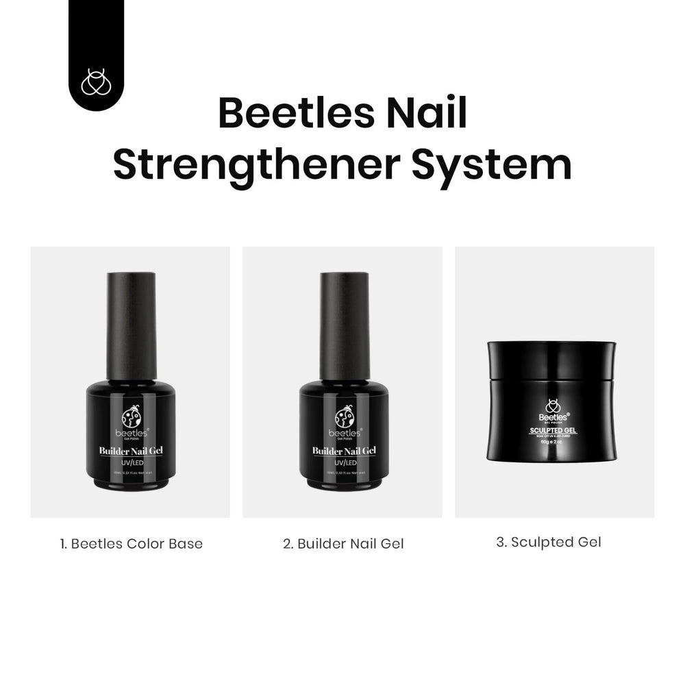Beetles manicure lifestyle setting showing elegant nude pink results