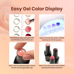 beetles Gel Polish bottles on a styled tabletop with flowers, lifestyle gift presentation