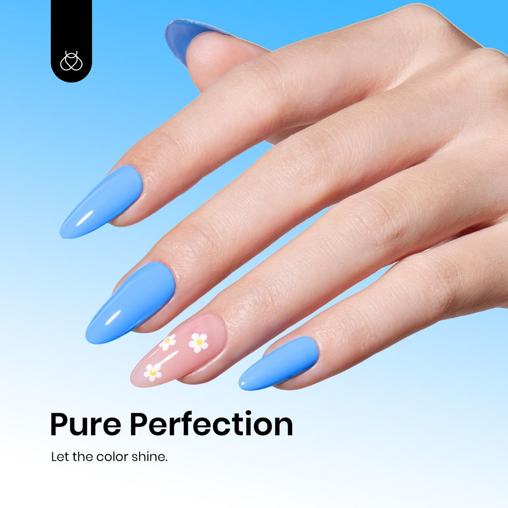 beetles Gel Polish close-up of glossy cured texture highlighting high-shine finish