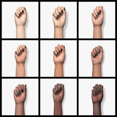 beetles Gel Polish used to create crisp French tips showing neat smile lines