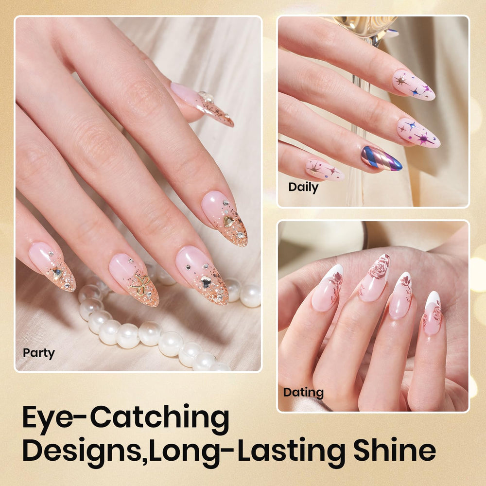 Beetles Gel Polish filling a nail gap to create smooth seamless sculpted edges