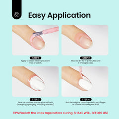beetles liquid latex in a manicure station speeding up professional nail-art cleanup