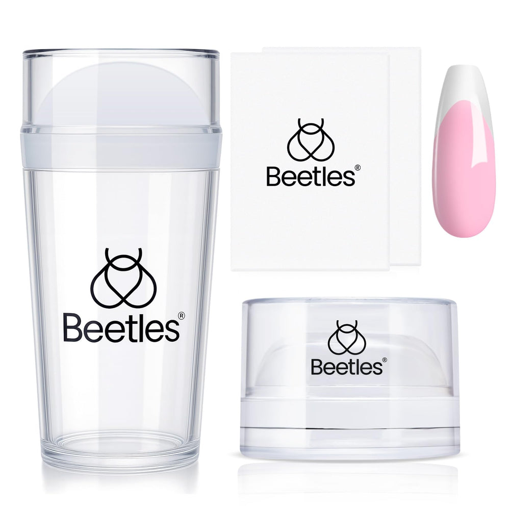 Beetles long French tip stamper showing curved head for precise tips