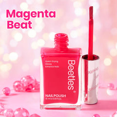 Beetles brush stroke detail showing smooth application and quick-dry benefit