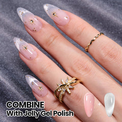 Beetles Gel Polish included magnet tool close-up for precise cat eye shaping