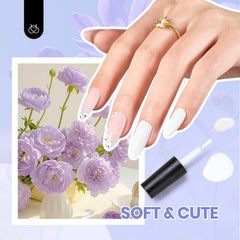 Beetles kit in use curing nails under lamp for durable glossy finish