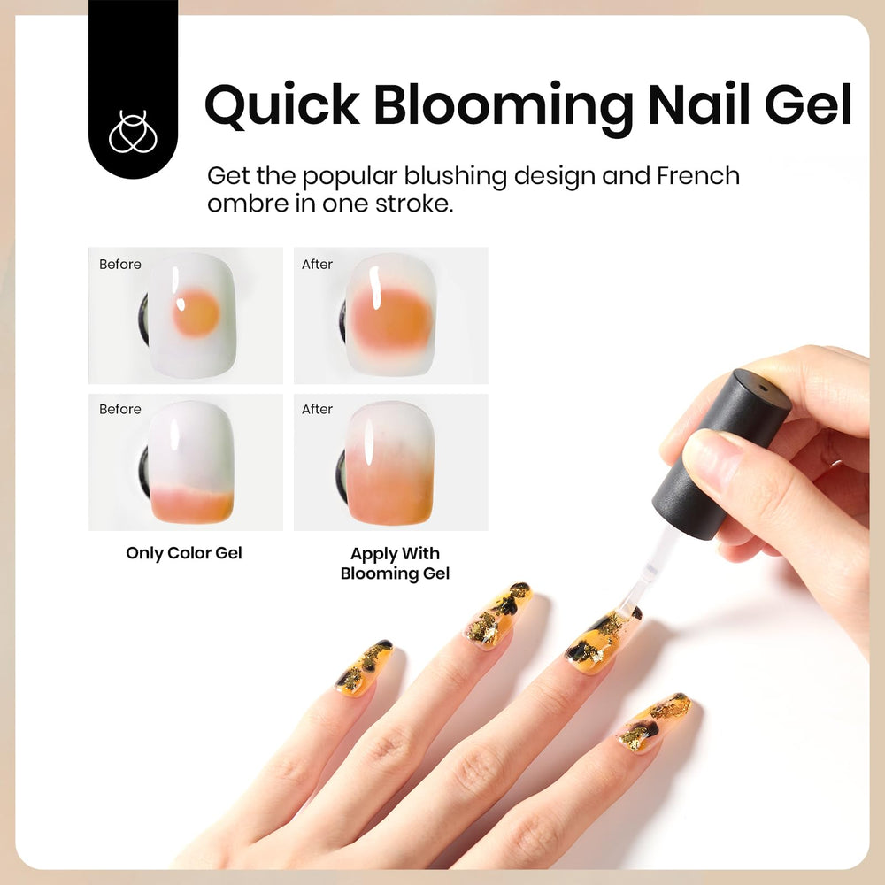 beetles marble nail example showing flowing stone-effect design benefit