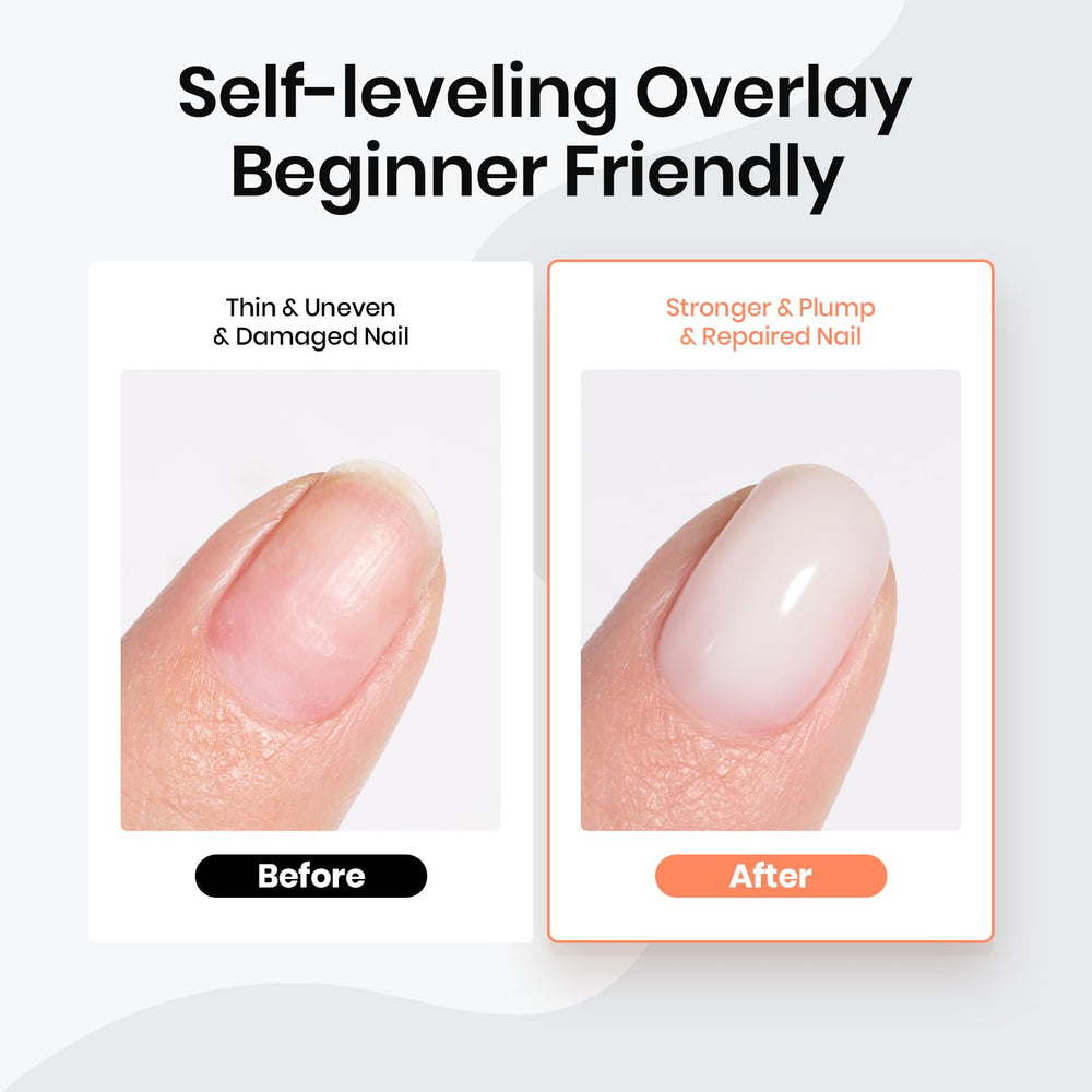 beetles swatch of cloud ombre finish illustrating blendable milky color for soft gradients