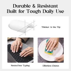 beetles milky white tools and accessories including glue and adhesive tabs