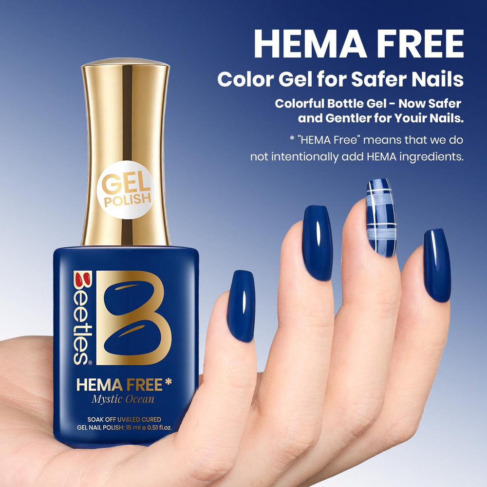 beetles Mystic Ocean brush stroke demonstrating smooth self-leveling application benefit