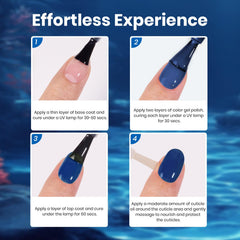 beetles Mystic Ocean manicured hands in lifestyle scene suggesting salon-quality results