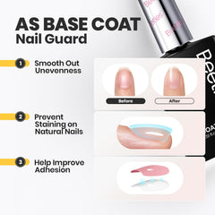 beetles nail application in use on fingers showing quick-dry convenience and salon results