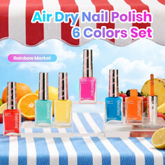 beetles nail swatch gradient blue to green showing vivid neon fade effect