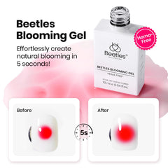 beetles no-wipe top coat on glossy finished nails for long-lasting shine