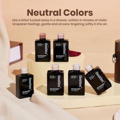 Beetles polished nails lifestyle photo showing glossy natural-looking finish