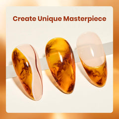 beetles ombre accent nails lifestyle photo demonstrating wearable designs