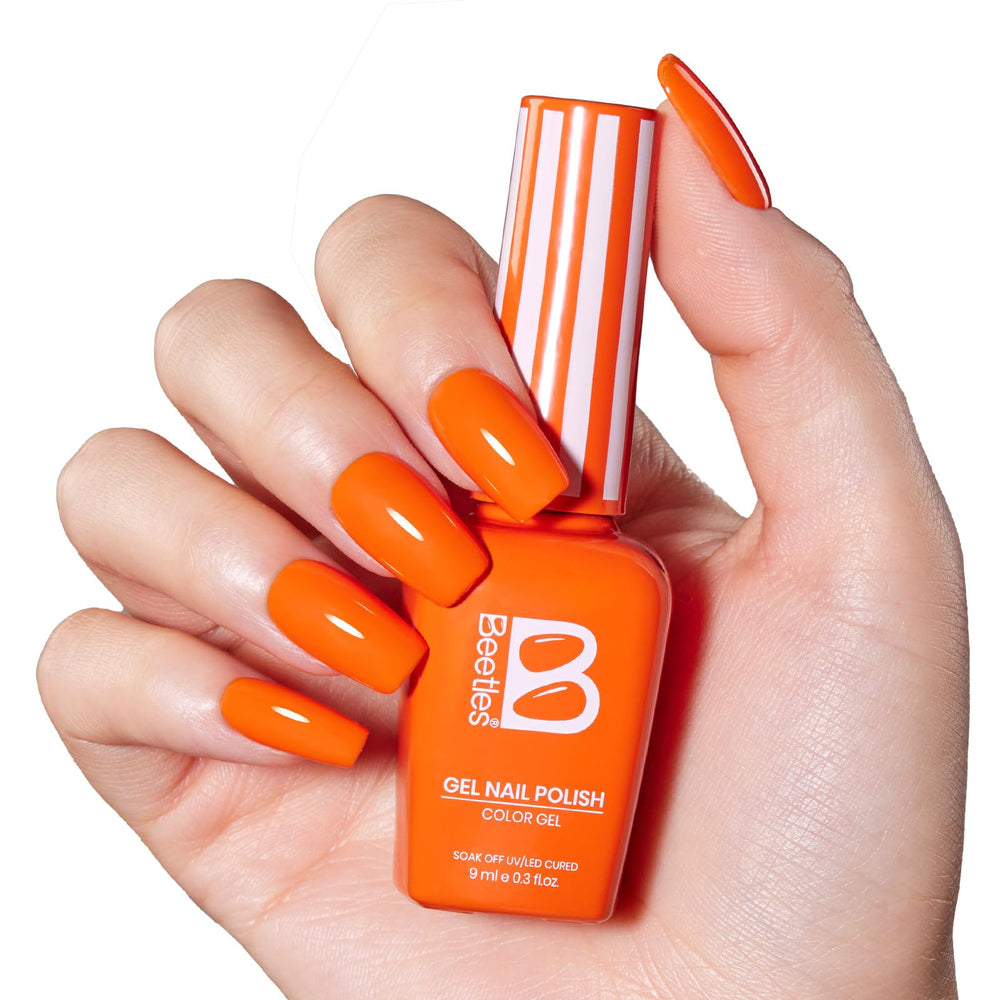 beetles Gel Polish striped bottle design highlighting seasonal limited-edition look
