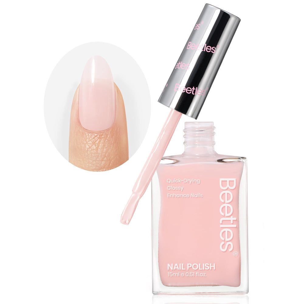 beetles Gel Polish box and ingredient list highlighting keratin and vitamin B7 benefit