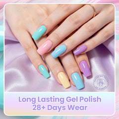 Beetles Gel Polish curing under UV lamp demonstrating fast, durable cure