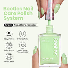 beetles brush open with polish on bristles for easy, smooth application benefit