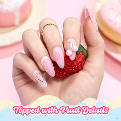 beetles model hand with pastel nails showing wearable summer look