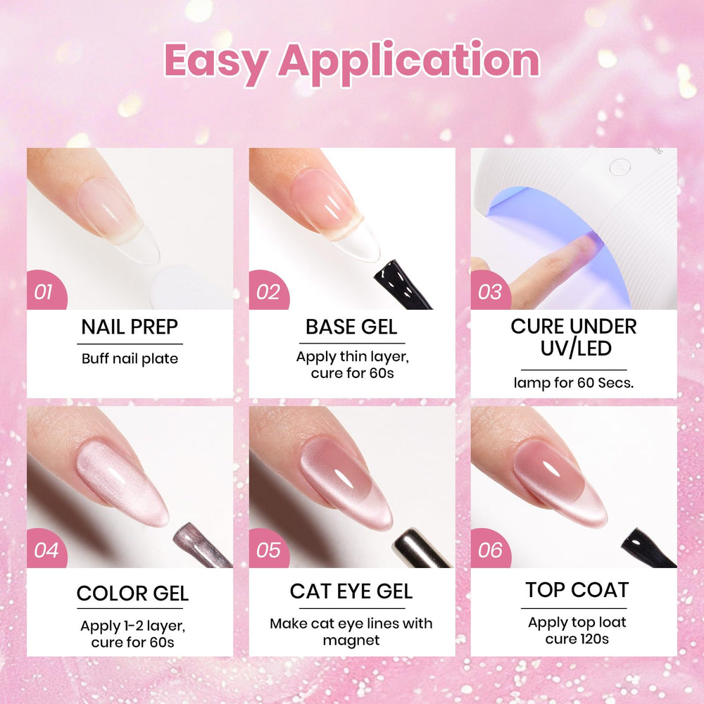 Beetles finished manicure in lifestyle scene showing wearable peach-pink glamour