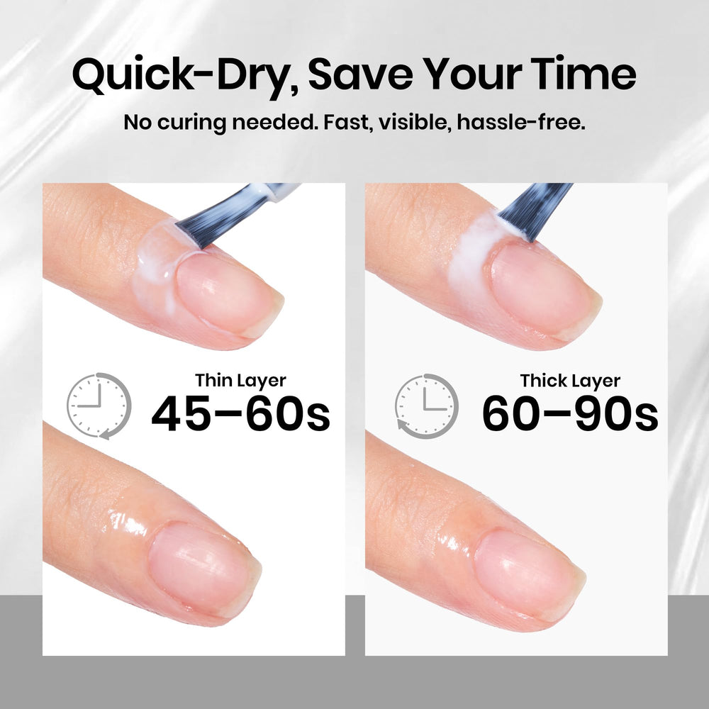 beetles peeling liquid latex off with included stick for fast, clean removal