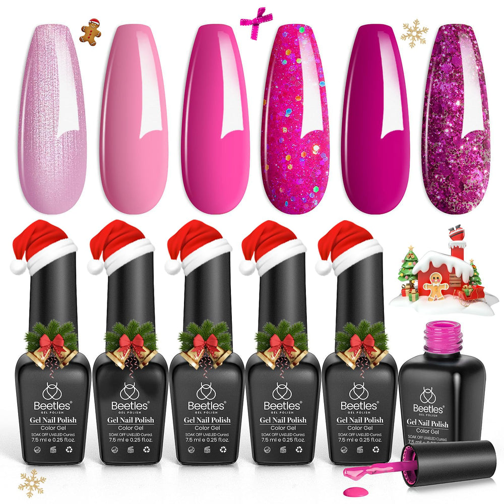 beetles Gel Polish gift box styled for gifting showing attractive presentation benefit
