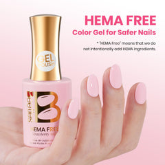 Beetles Gel Polish close-up label detail highlighting brand and shade name for confident choice