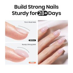 Beetles Gel Polish brush applying builder gel for controlled sculpting and shaping