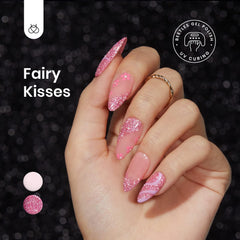 Beetles Gel Polish application brush stroke showing smooth viscous coverage benefit