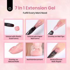 Beetles Gel Polish close-up of gel texture highlighting smooth, buildable consistency for shaping