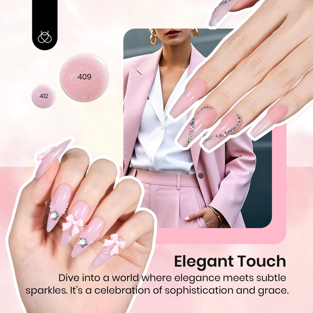 Beetles Gel Polish cured nails showing high-gloss, durable finish that resists chipping