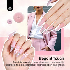 Beetles Gel Polish cured nails showing high-gloss, durable finish that resists chipping